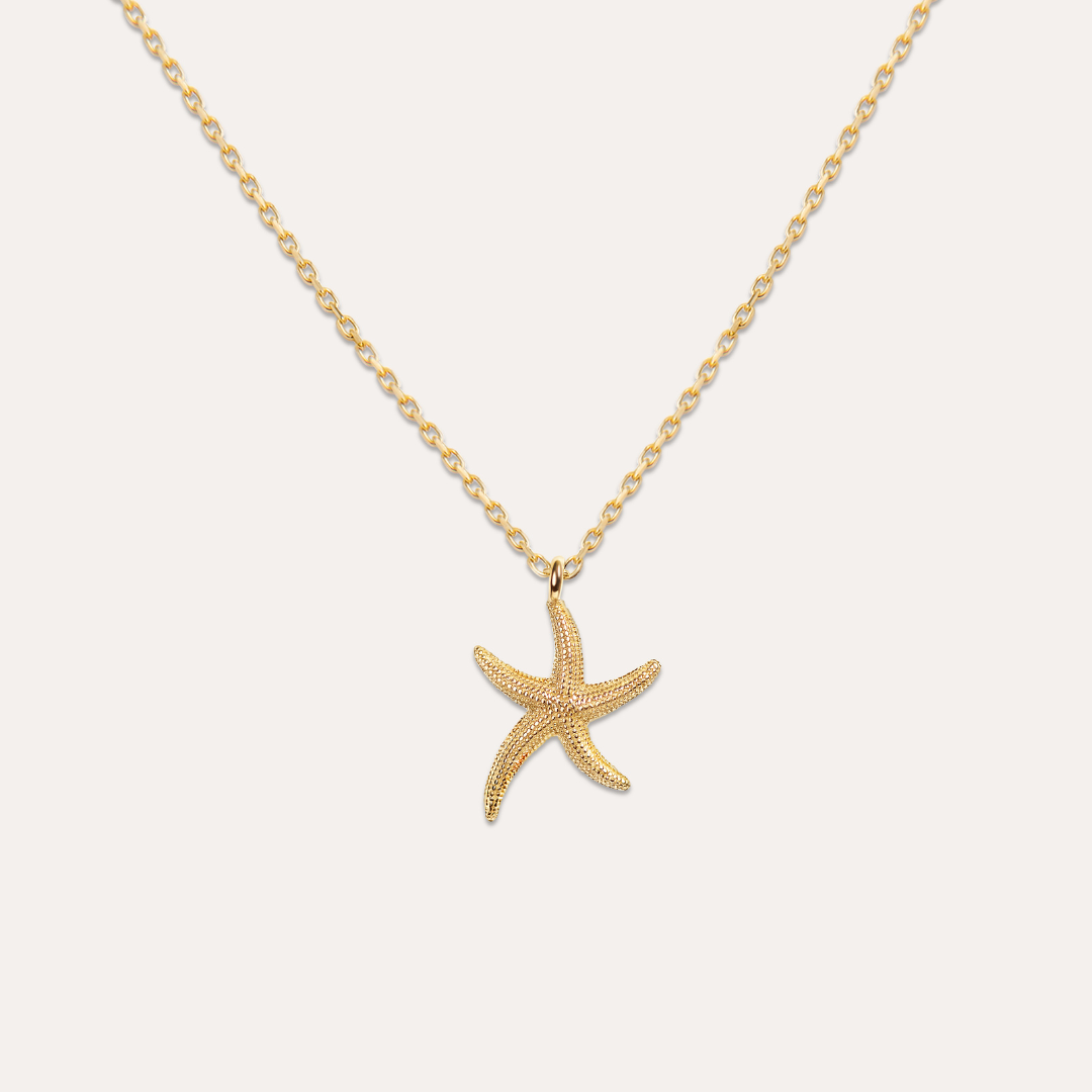 Seestern Halskette I 585 Gold