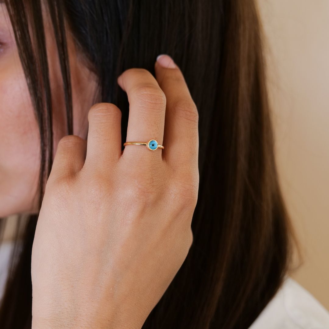 Simply Nazar | 585 Gold Ring