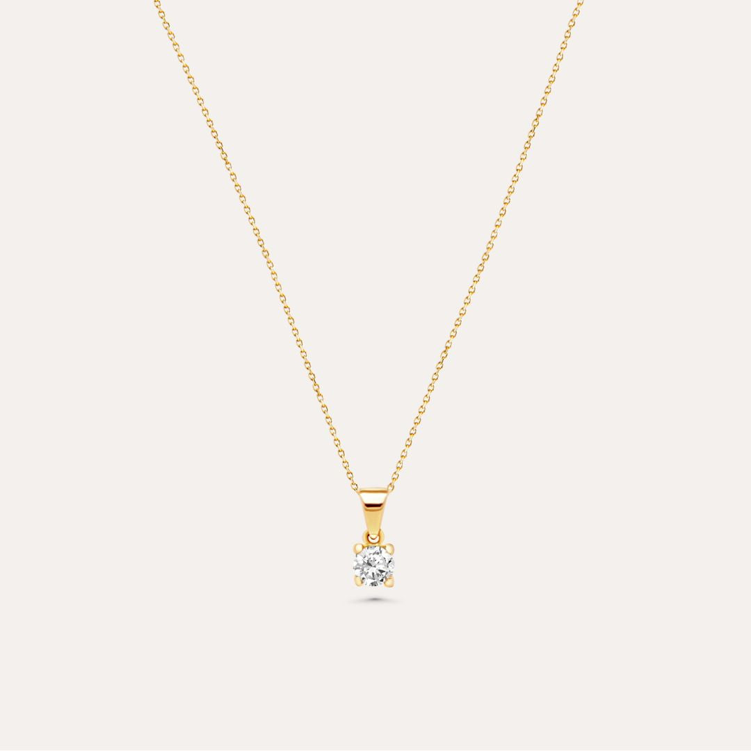 Solitaire Kette | 585 Gold
