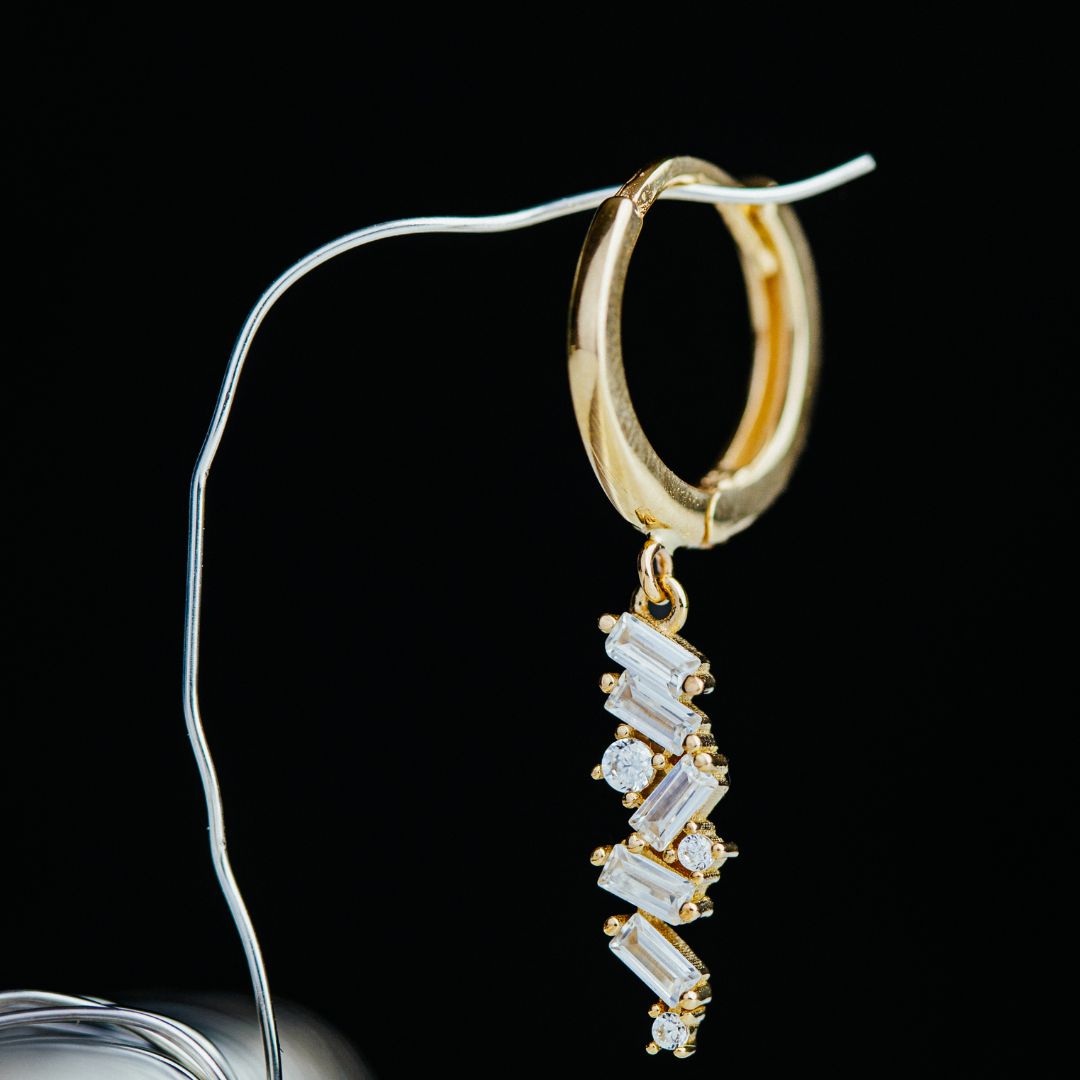 Sparkling Steps Ohrringe I 585 Gold