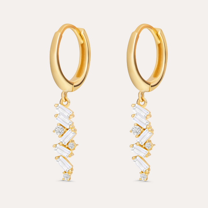 Sparkling Steps Ohrringe I 585 Gold