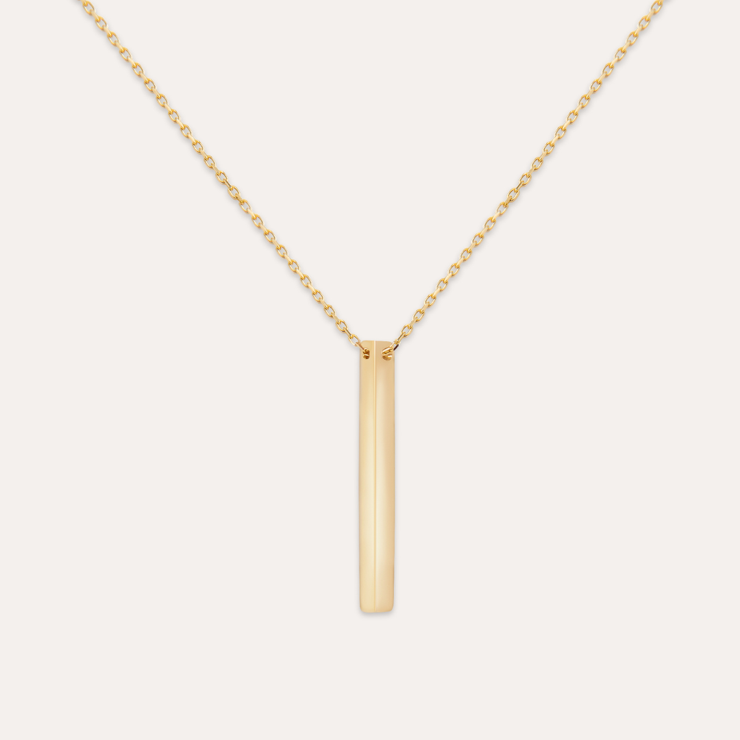 Stab Halskette I 585 Gold