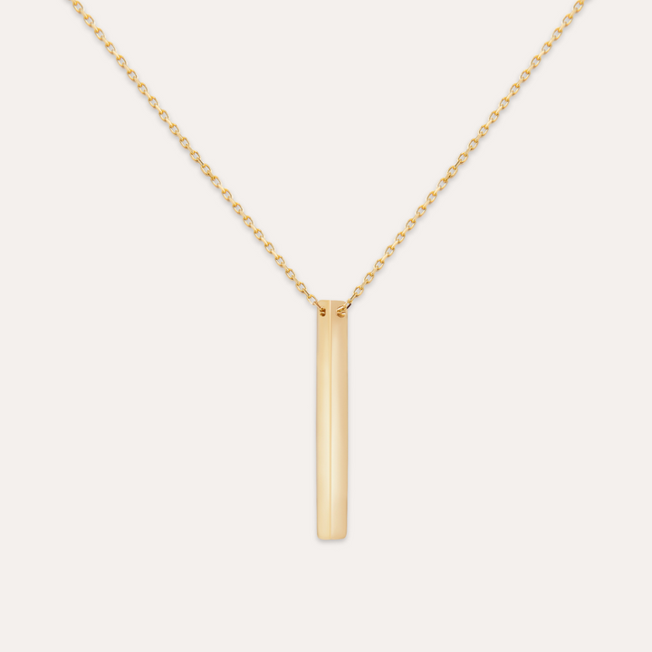 Stab Halskette I 585 Gold