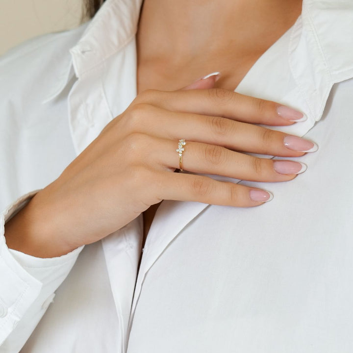 Sternhimmel Ring I 585 Gold