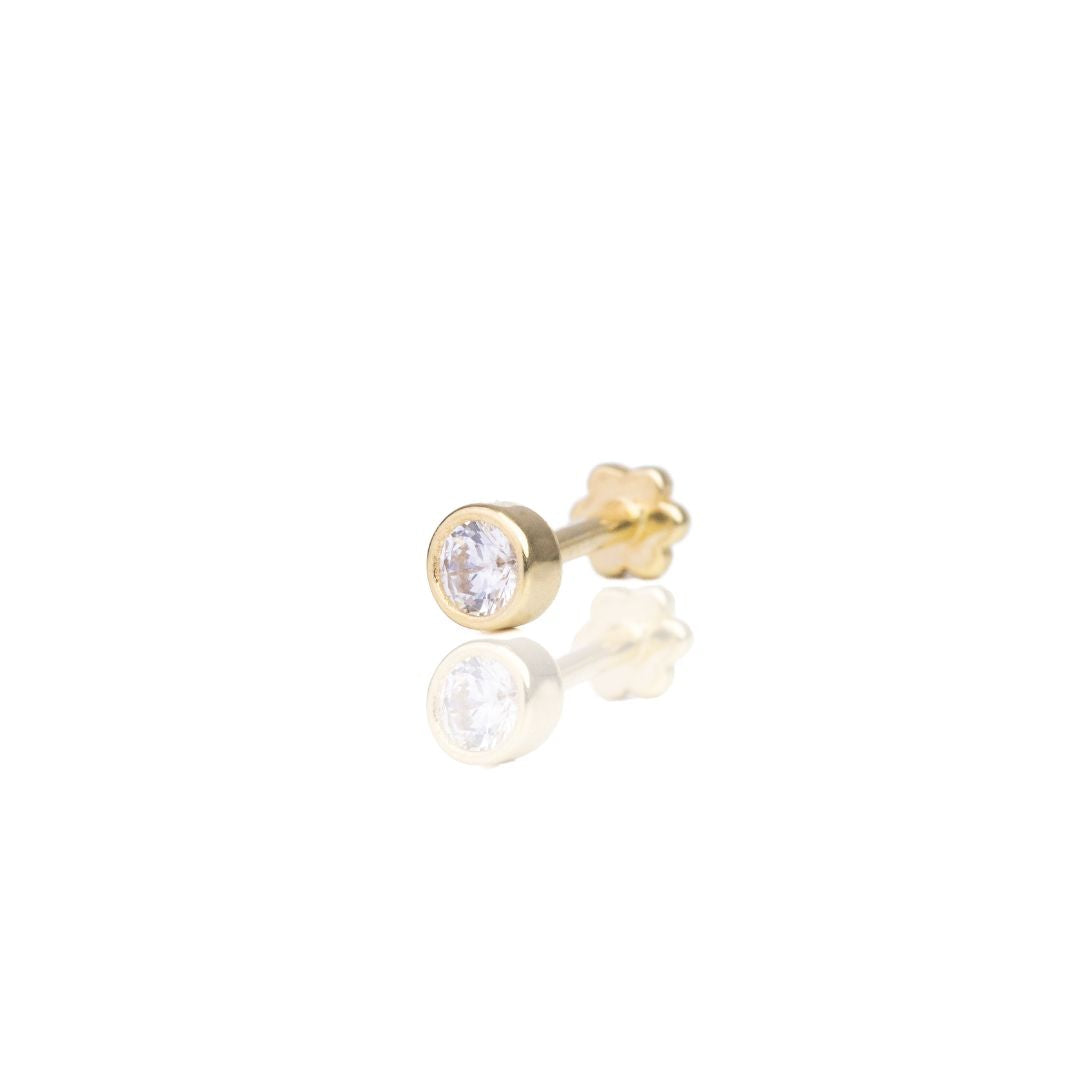 Tragus I Piercing 585 Gold I Verschiedene Modelle