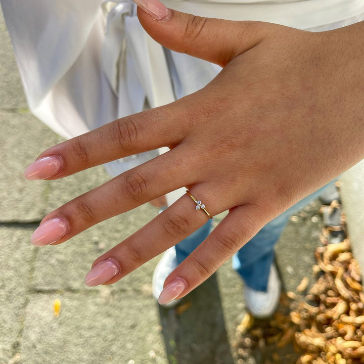 Trio Ring I 585 Gold