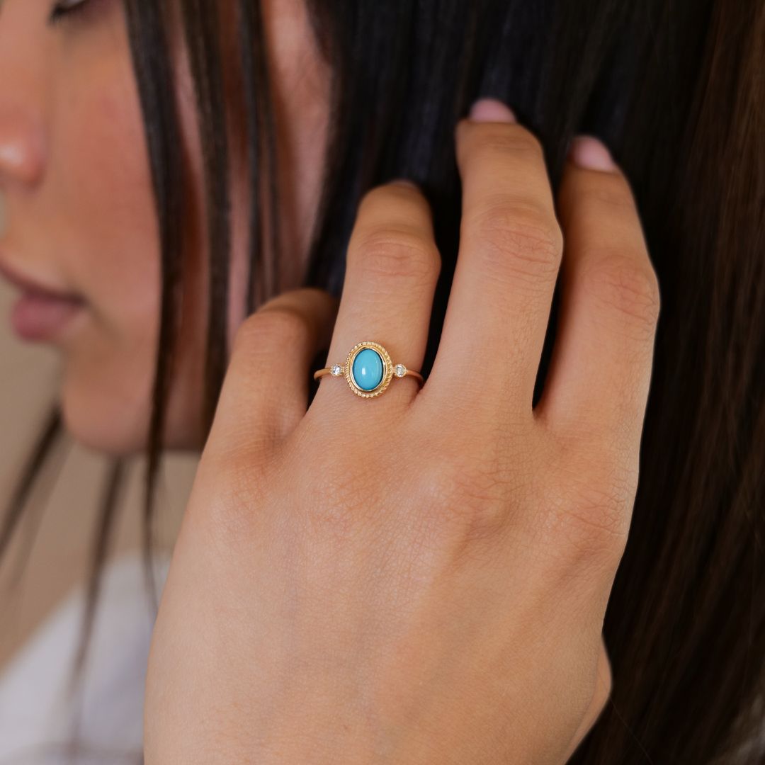 Turquoise | 585 Gold Ring