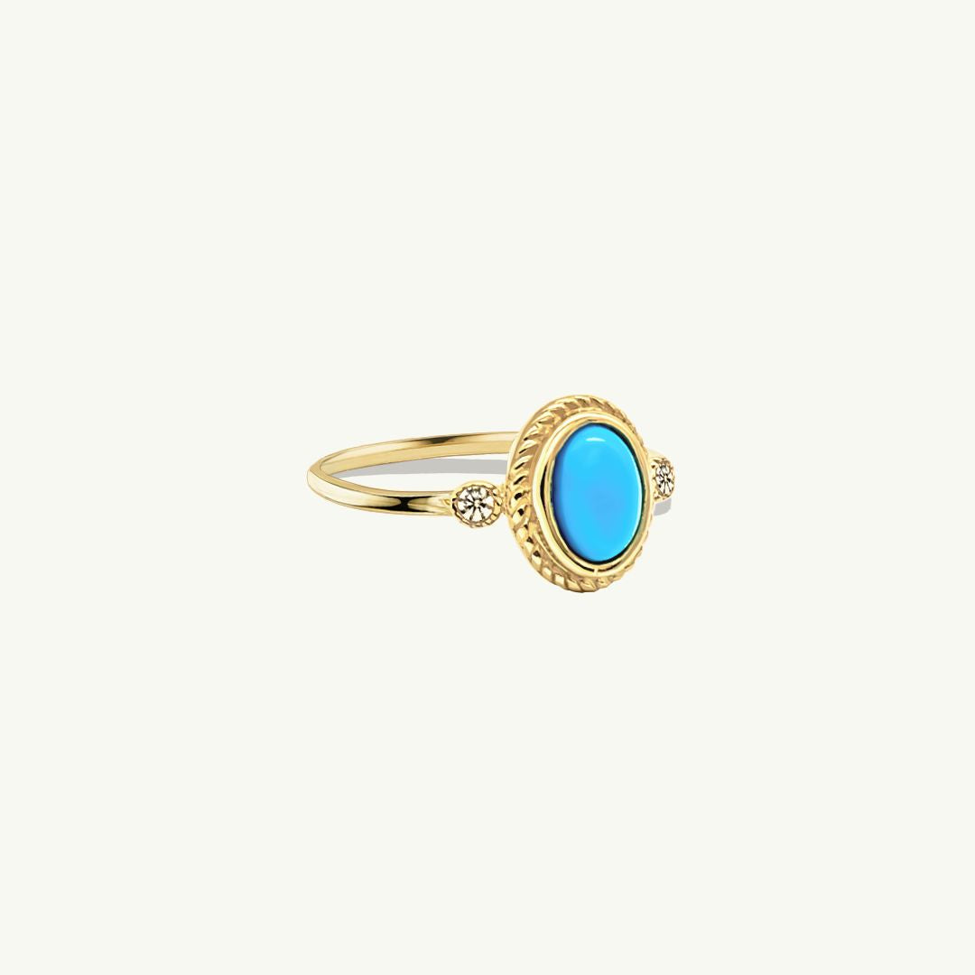 Turquoise | 585 Gold Ring