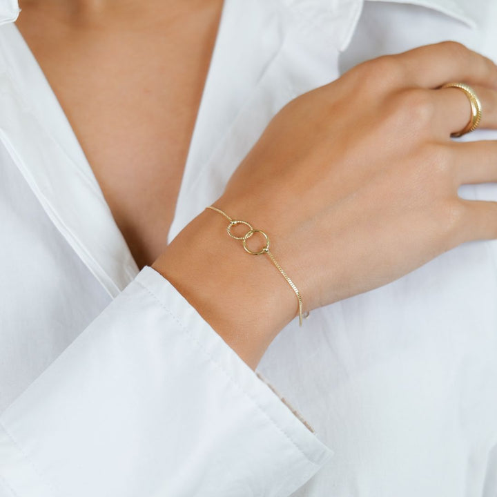 Unity Armband I 585 Gold