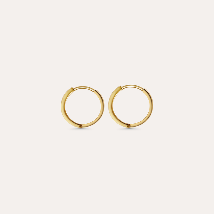 Urban Hoops | 585 Gold Ohrringe