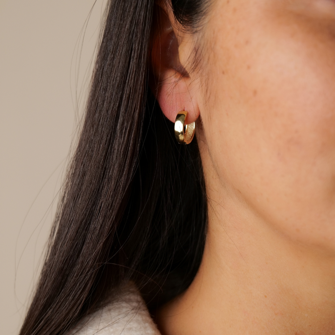 Urban Hoops | 585 Gold Ohrringe