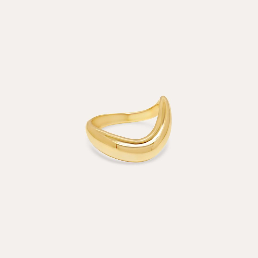 Wave | 585 Gold Ring